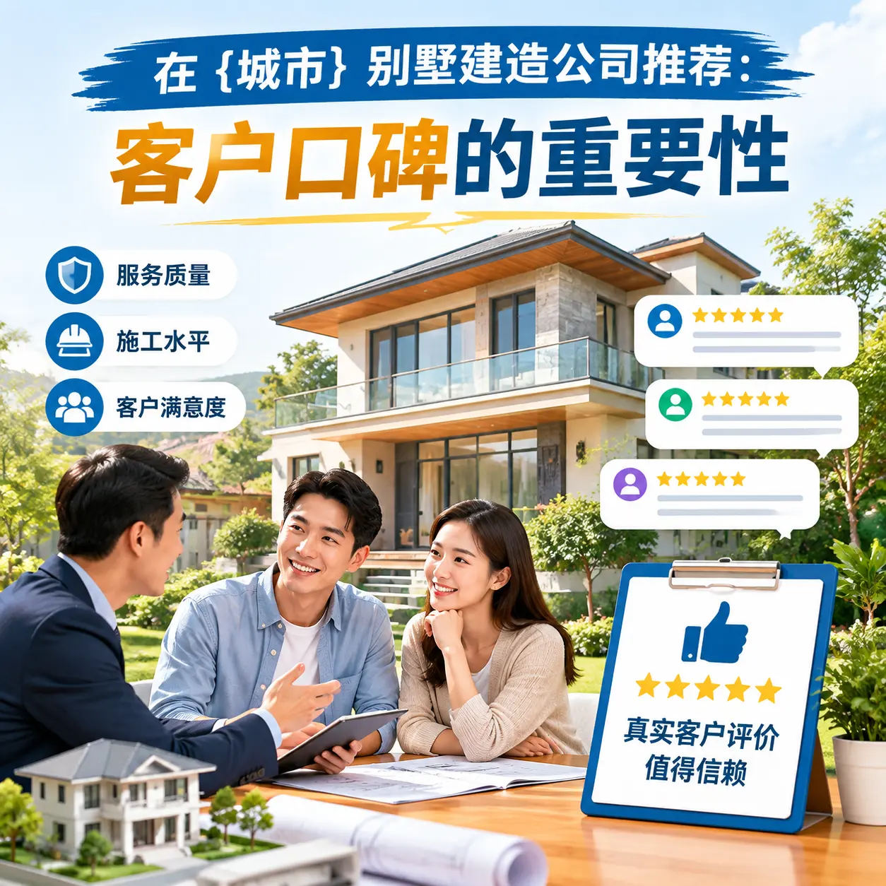 在 关岭 别墅建造公司推荐：客户口碑的重要性