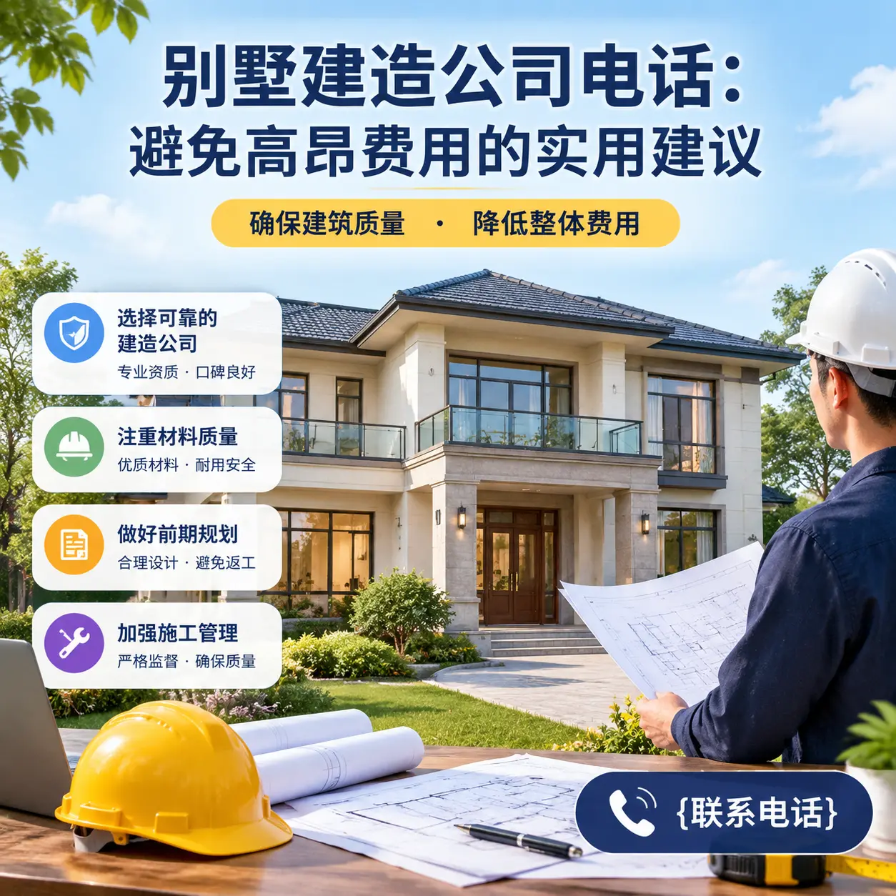关岭别墅建造公司电话：避免高昂费用的实用建议
