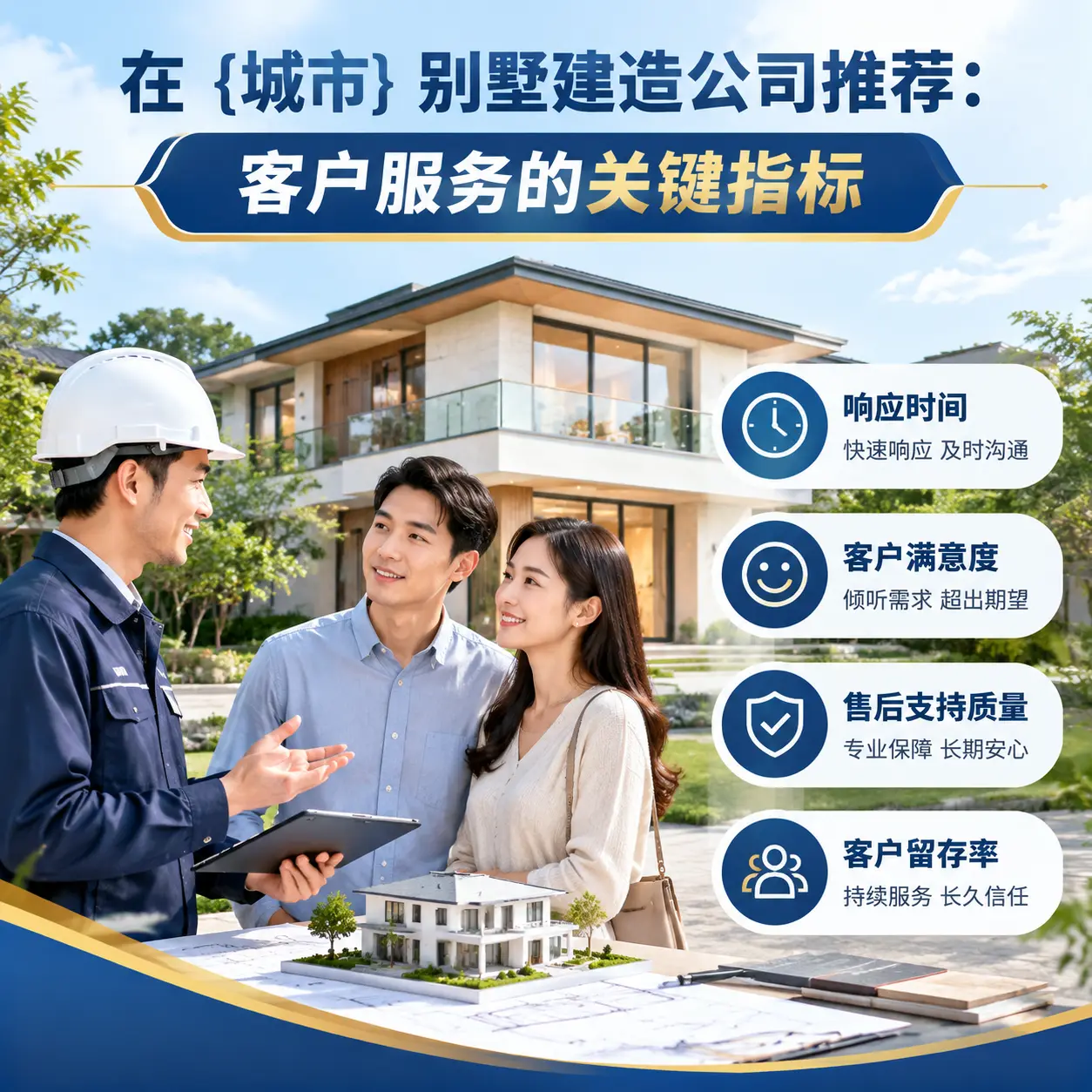 在 关岭 别墅建造公司推荐:客户服务的关键指标