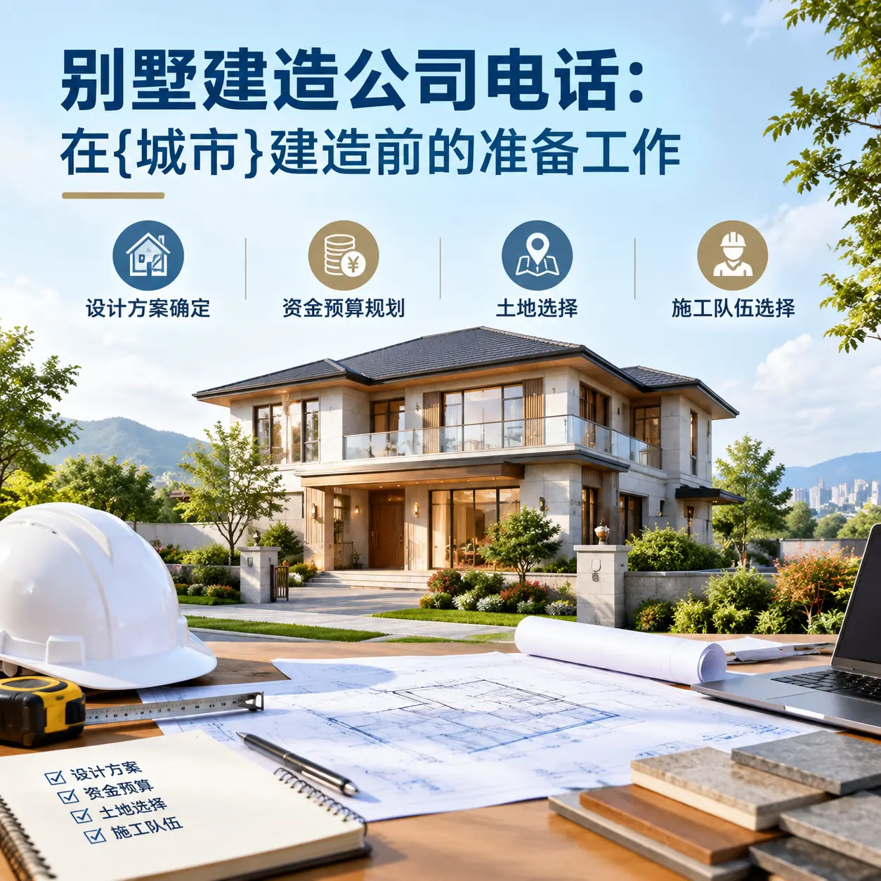 别墅建造公司电话:在关岭建造前的准备工作