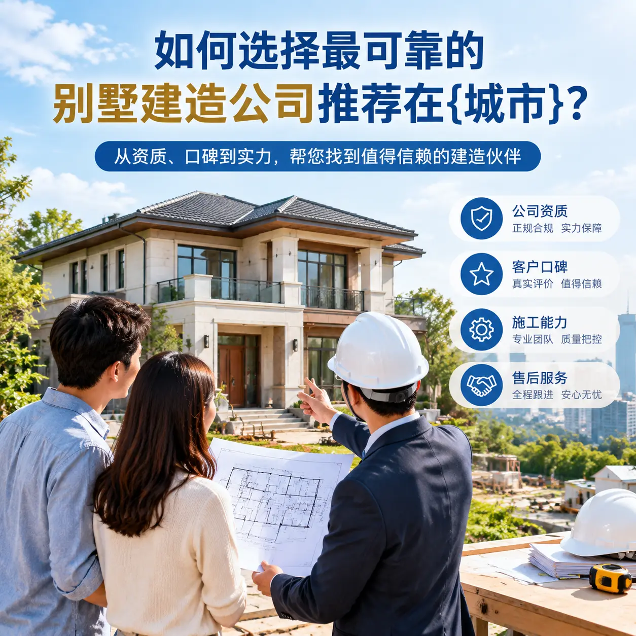 如何选择最可靠的别墅建造公司推荐在关岭?