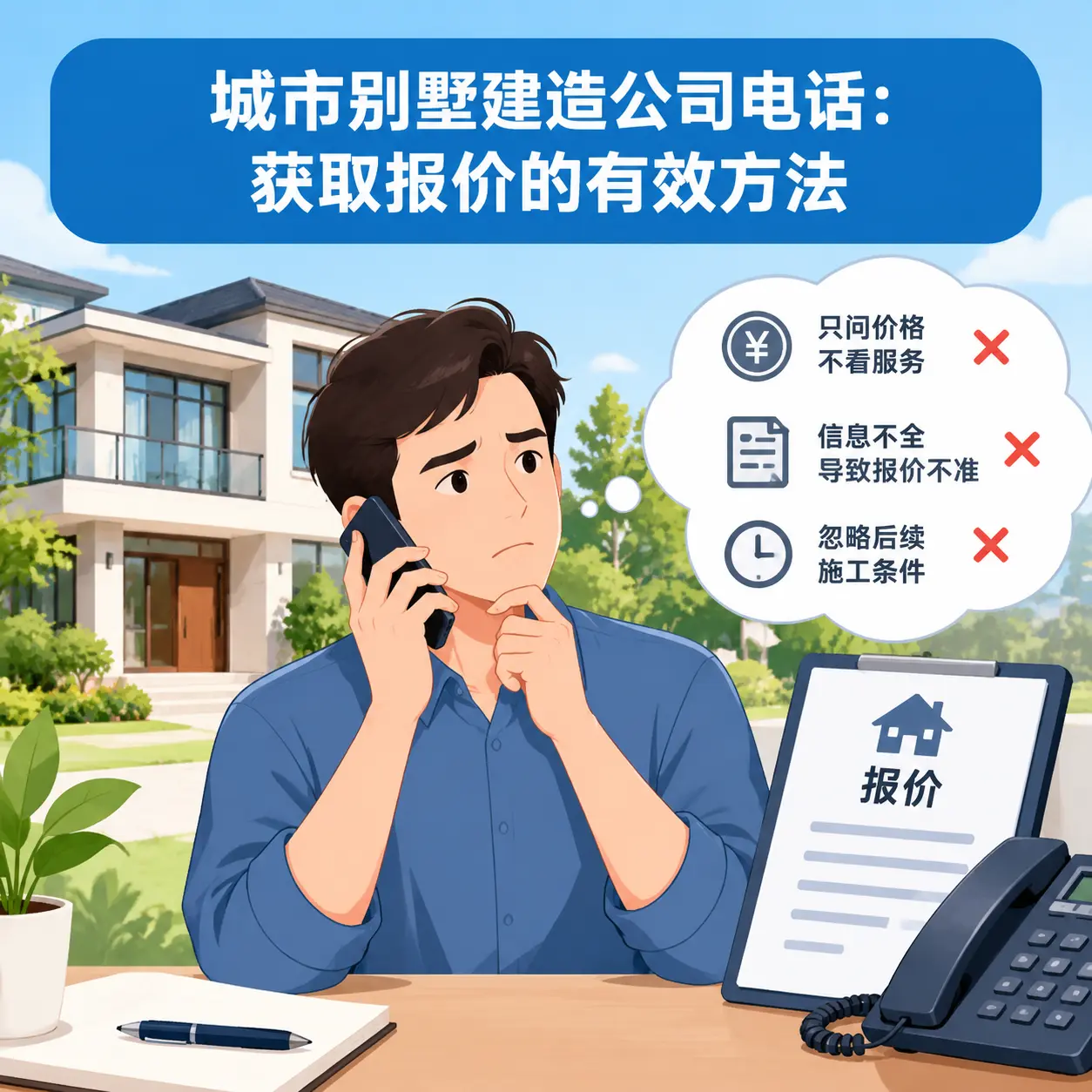 关岭别墅建造公司电话:获取报价的有效方法